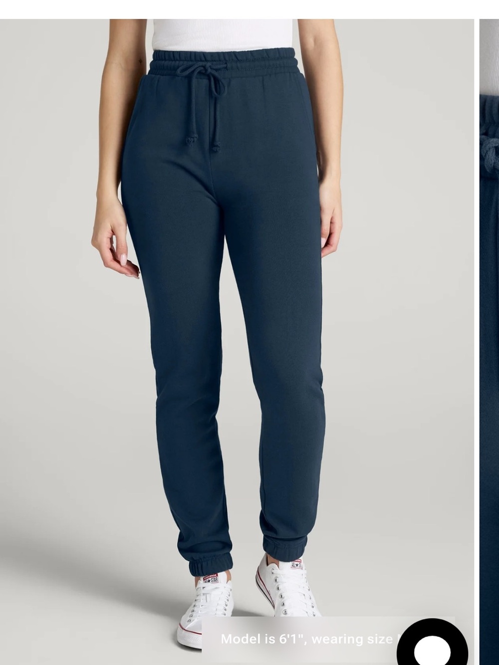 2/$40 Classic Women's Track Joggers - Navy